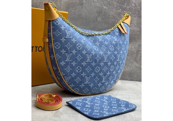 Сумка Louis Vuitton Loop Hobo Monogram Jeans