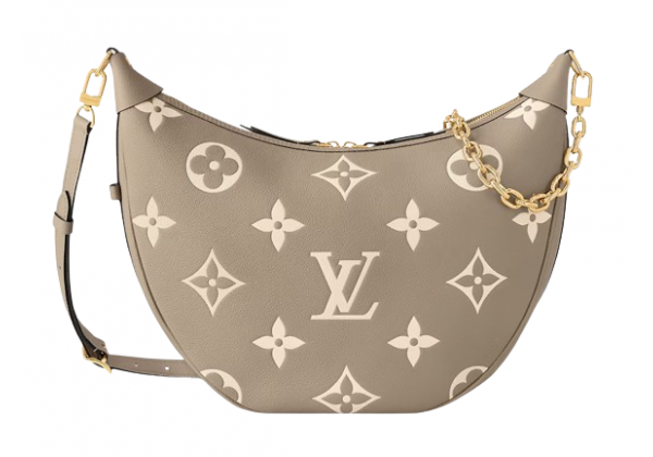 Сумка Louis Vuitton Loop Hobo Monogram Grey Beige