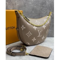 Сумка Louis Vuitton Loop Hobo Monogram Grey Beige