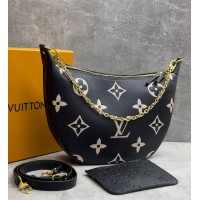 Сумка Louis Vuitton Loop Hobo Monogram Black Cream