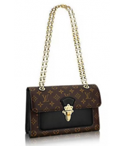 Сумка Louis Vuitton Victoire Monogram Canvas Brown Black