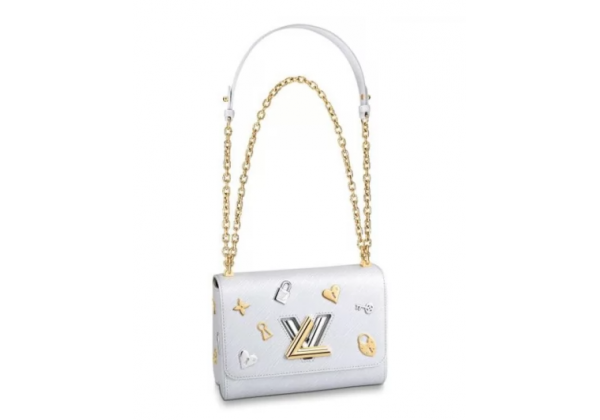 Сумка Louis Vuitton Twist Epi Leather White