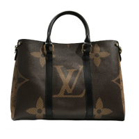  Сумка Louis Vuitton Speedy с принтом коричневая