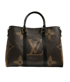  Сумка Louis Vuitton Speedy с принтом коричневая