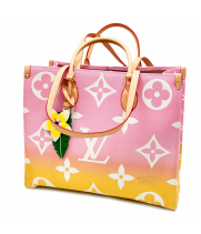 Сумка Louis Vuitton ONTHEGO GM gradient summer pink разноцветная