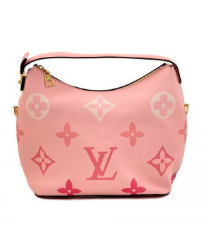 Louis Vuitton сумка Beaubourg Hobo Giant Monogram mini розовая