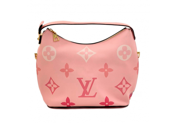 Louis Vuitton сумка Beaubourg Hobo Giant Monogram mini розовая