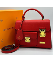 Сумка Louis Vuitton Lockme Pocket красный