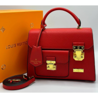 Сумка Louis Vuitton Lockme Pocket красный