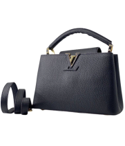 Сумка Louis Vuitton Capucines Gran Venta черная
