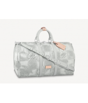 Louis Vuitton сумка Keepall серая