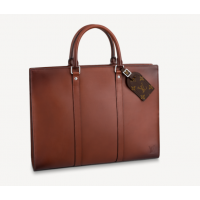 Портфель Louis Vuitton Sac Plat коричневый