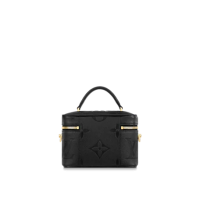  Сумка Louis Vuitton Vanity PM с лого черная
