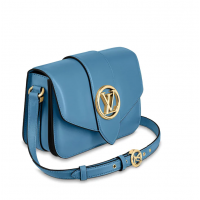  Сумка Louis Vuitton LV Pont 9 серо-голубая