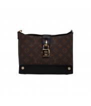 Сумка Louis Vuitton Haumea коричневая с замком