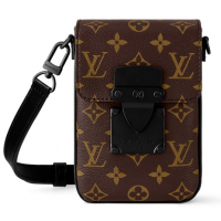 Сумка-бумажник Louis Vuitton S-Lock Vertical Brown