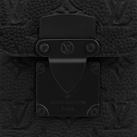 Сумка-бумажник Louis Vuitton S-Lock Vertical Matte Black