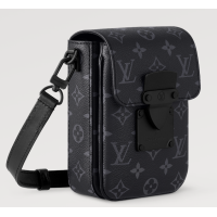 Сумка-бумажник Louis Vuitton S-Lock Vertical Black Grey