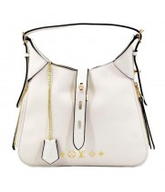 Сумка Louis Vuitton Hobo Leather белая